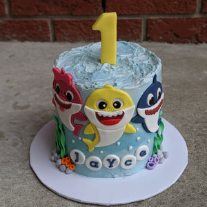 Baby Shark Cake